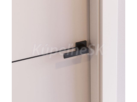 Intarzia pre rámové dvere farba Čierna