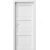 PORTA Doors SET Rámové dvere Grande Premium B0, plné, Lak UV Premium Plus Biela + zárubeň