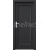 PORTA Doors SET Rámové dvere Ornato O.1 plné, Soft CPL Čierna + zárubeň