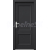 PORTA Doors SET Rámové dvere Ornato O.2 plné, Soft CPL Čierna + zárubeň