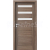 PORTA Doors SET Bezfalcové rám. dvere VERTE HOME D.3 so sklom,fólia Orech verona 2azárubeň