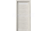 PORTA Doors SET Bezfalc rám dvere VERTE HOME D.1 so sklom,3D fólia Nórska borovica zárubeň