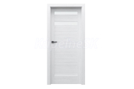 PORTA Doors SET Bezfalc rám dvere VERTE HOME D.2 so sklom,3D fól Borovica Andersenazárubeň