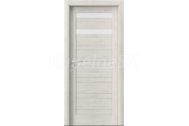 PORTA Doors SET Bezfalc rám dvere VERTE HOME D.2 so sklom,3D fólia Nórska borovica zárubeň