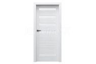 PORTA Doors SET Bezfalc rám dvere VERTE HOME D.4 so sklom,3D fól Borovica Andersenazárubeň