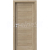PORTA Doors SET Bezfalcové rámové dvere VERTE HOME D.0 plné, fólia Dub klasický a zárubeň