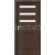 PORTA Doors SET Bezfalcové rámové dvere VERTE HOME D.3 so sklom,fólia Dub Havana + zárubeň