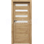 PORTA Doors SET Bezfalcové rám dvere VERTE HOME D.4 so sklom,fólia Dub Craft Zlatý+zárubeň