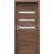 PORTA Doors SET Bezfalcové rám. dvere VERTE HOME H.3 so sklom,fólia Orech verona 2+zárubeň
