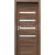 PORTA Doors SET Bezfalcové rám. dvere VERTE HOME H.4 so sklom,fólia Orech verona 2azárubeň