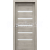 PORTA Doors SET Bezfalcové rám dvere VERTE HOME H.5 so sklom,fólia Agát strieborný,zárubeň