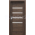 PORTA Doors SET Bezfalcové rámov dvere VERTE HOME H.4 so sklom,fólia Dub šarlátový,zárubeň