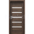 PORTA Doors SET Bezfalcové rámov dvere VERTE HOME H.5 so sklom,fólia Dub šarlátový,zárubeň