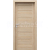 PORTA Doors SET Bezfalcové rámové dvere VERTE HOME H.0 plné,fólia Buk škandinávsky+zárubeň