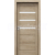 PORTA Doors SET Bezfalcové rámové dvere VERTE HOME H.3 so sklom,fólia Dub klasický,zárubeň