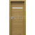 PORTA Doors SET Bezfalcové rámové dvere VERTE HOME H.1 so sklom,fólia Dub prírodný,zárubeň