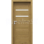 PORTA Doors SET Bezfalcové rámové dvere VERTE HOME H.2 so sklom,fólia Dub prírodný+zárubeň