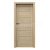 PORTA Doors SET Bezfalcové rámové dvere VERTE HOME H.0 plné, fólia Dub matný + zárubeň