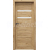 PORTA Doors SET Bezfalcové rám dvere VERTE HOME H.2 so sklom,fólia Dub Craft zlatý,zárubeň