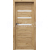 PORTA Doors SET Bezfalcové rám dvere VERTE HOME H.3 so sklom,fólia Dub Craft zlatý,zárubeň