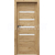 PORTA Doors SET Bezfalcové rám dvere VERTE HOME H.4 so sklom,fólia Dub Craft zlatý,zárubeň
