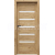 PORTA Doors SET Bezfalcové rám dvere VERTE HOME H.5 so sklom,fólia Dub Craft zlatý,zárubeň