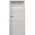PORTA Doors SET Bezfalcové rámové dvere VERTE HOME H.1 so sklom, Soft CPL Kašmír + zárubeň