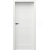 PORTA Doors SET Bezfalcové rámové dvere VERTE HOME B.0 plné, Soft CPL Biela a zárubeň
