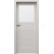 PORTA Doors SET Bezfalcové rámové dvere VERTE HOME B.2 so sklom, Soft CPL Kašmír + zárubeň