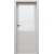 PORTA Doors SET Bezfalcové rámové dvere VERTE HOME B.3 so sklom, Soft CPL Kašmír a zárubeň