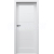 PORTA Doors SET Bezfalcové rámové dvere VERTE HOME B.3 so sklom, Soft CPL Sivá a zárubeň