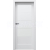 PORTA Doors SET Bezfalcové rámové dvere VERTE HOME B.4 so sklom, Soft CPL Sivá + zárubeň