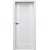PORTA Doors SET Bezfalcové rámové dvere VERTE HOME M.2 so sklom, Soft CPL Sivá + zárubeň
