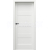 PORTA Doors SET Bezfalcové rámové dvere VERTE HOME L.0 plné, Soft CPL Biela a zárubeň