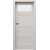 PORTA Doors SET Bezfalcové rámové dvere VERTE HOME L.1 so sklom, Soft CPL Kašmír + zárubeň