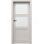 PORTA Doors SET Bezfalcové rámové dvere VERTE HOME N.2 so sklom, Soft CPL Kašmír + zárubeň