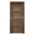 PORTA Doors Set BEZFALCOVÉ dvere VERTE PREMIUM A.0 Plné, 3Dfólia Dub Tmavý Matný+zárubeň