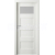 PORTA Doors Set BEZFALCOVÉ dvere VERTE PREMIUM A.1 skloMat, 3Dfólia Wenge White+zárubeň