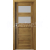 PORTA Doors Set BEZFALCOVÉ dvere VERTE PREMIUM A.2 skloMat, 3Dfólia Agát Medový+zárubeň