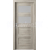 PORTA Doors Set BEZFALCOVÉ dvere VERTE PREMIUM A.2 skloMat,3Dfólia Agát Strieborný+zárubeň