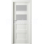 PORTA Doors Set BEZFALC Rámové dvere VERTE PREMIUM A.2 skloMat,3Dfólia Wenge White+zárubeň