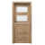 PORTA Doors Set BEZFALCOVÉ dvere VERTE PREMIUM A.2 skloMat, 3Dfólia Dub Mauvella+zárubeň