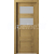 PORTA Doors Set BEZFALCOVÉ dvere VERTE PREMIUM A.2 skloMat, 3Dfólia Dub Prírodný+zárubeň