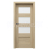PORTA Doors Set BEZFALCOVÉ dvere VERTE PREMIUM A.3 skloMat,3Dfólia Dub Matný + zárubeň