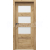 PORTA Doors Set BEZFALCOV dvere VERTE PREMIUM A.3 skloMat,3Dfólia Dub Craft Zlatý +zárubeň