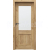 PORTA Doors Set BEZFALCOVÉ dvere VERTE PREMIUM C.1 skloMat,3Dfólia Dub Craft Zlatý+zárubeň