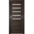 PORTA Doors Set BEZFALCOVÉ dvere VERTE PREMIUM D.5 skloMat, 3Dfólia Dub Tmavýazárubeň