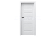 PORTA Doors Set BEZFALC dvere VERTE PREMIUM D.7 skloMat,3Dfólia Borovica Andersena zárubeň