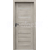 PORTA Doors Set BEZFALCOVÉ dvere VERTE PREMIUM E.2 skloMat,3Dfólia Agát Strieborný+zárubeň