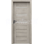 PORTA Doors Set BEZFALCOVÉ dvere VERTE PREMIUM E.3 skloMat,3Dfólia Agát Strieborný+zárubeň